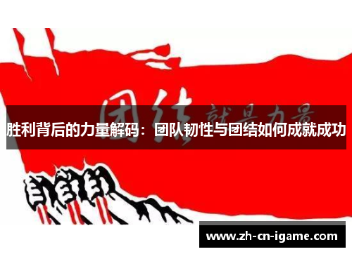 胜利背后的力量解码：团队韧性与团结如何成就成功