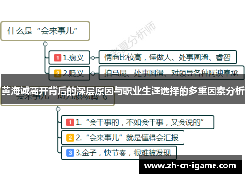 黄海诚离开背后的深层原因与职业生涯选择的多重因素分析